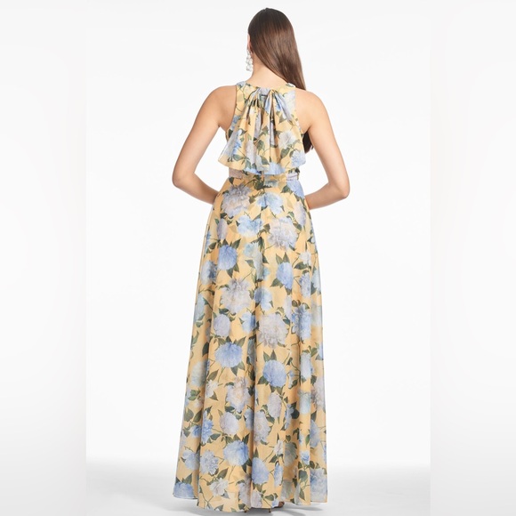 SACHIN & BABI Kate Floral Print Sleeveless Gown 10 - Picture 5 of 11
